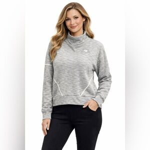Kappa Heather Gray Turtleneck